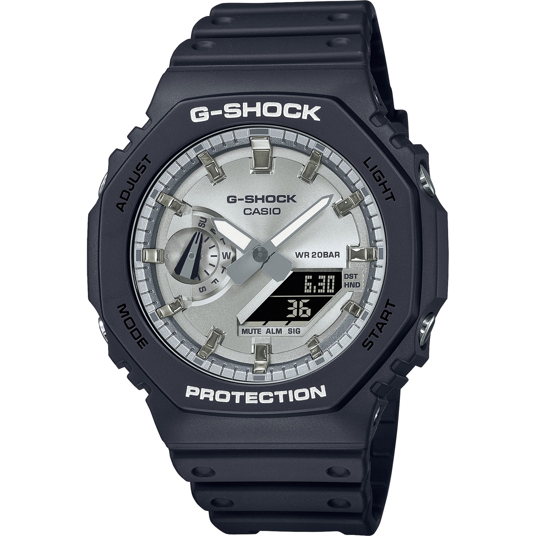 Casio G-Shock Classic Schwarz / Silbrig