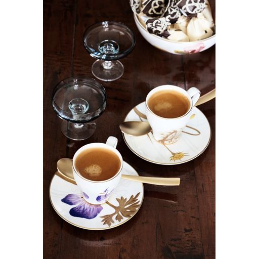 Royal Copenhagen Flora Højhankskop Med Underkop, Kornblomst, 27 cl