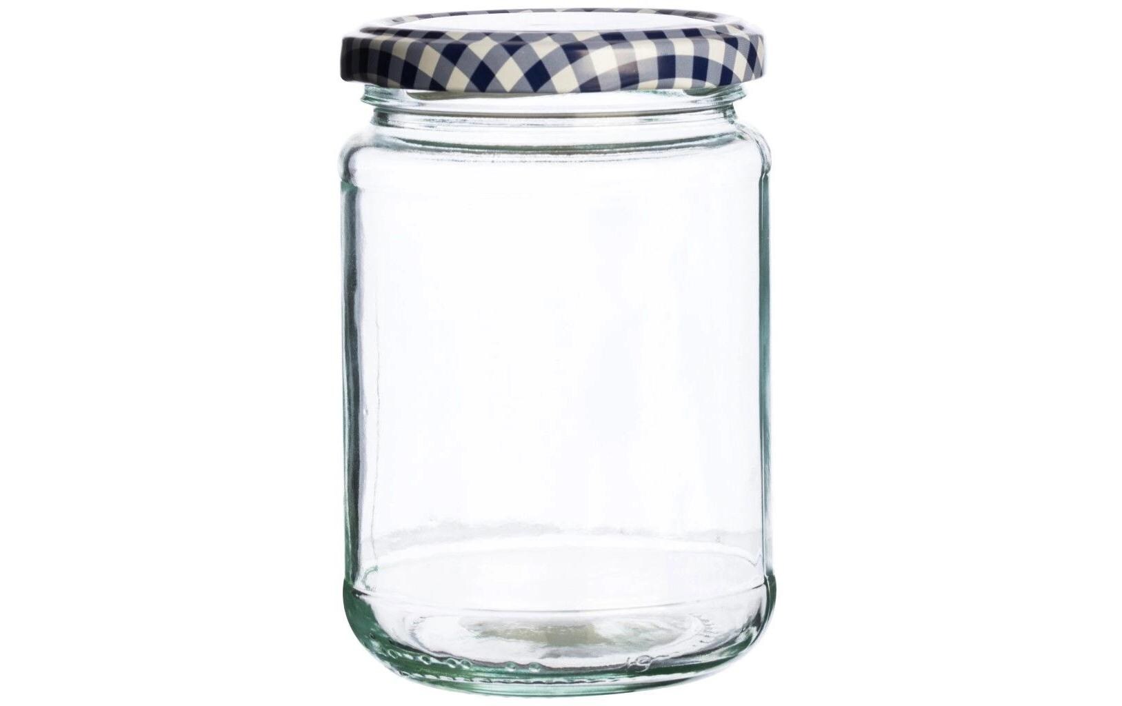 Einmachglas Twist 370 ml, 1 StückSturzglas mit Deckelrahmen und Dichtungsdeckel