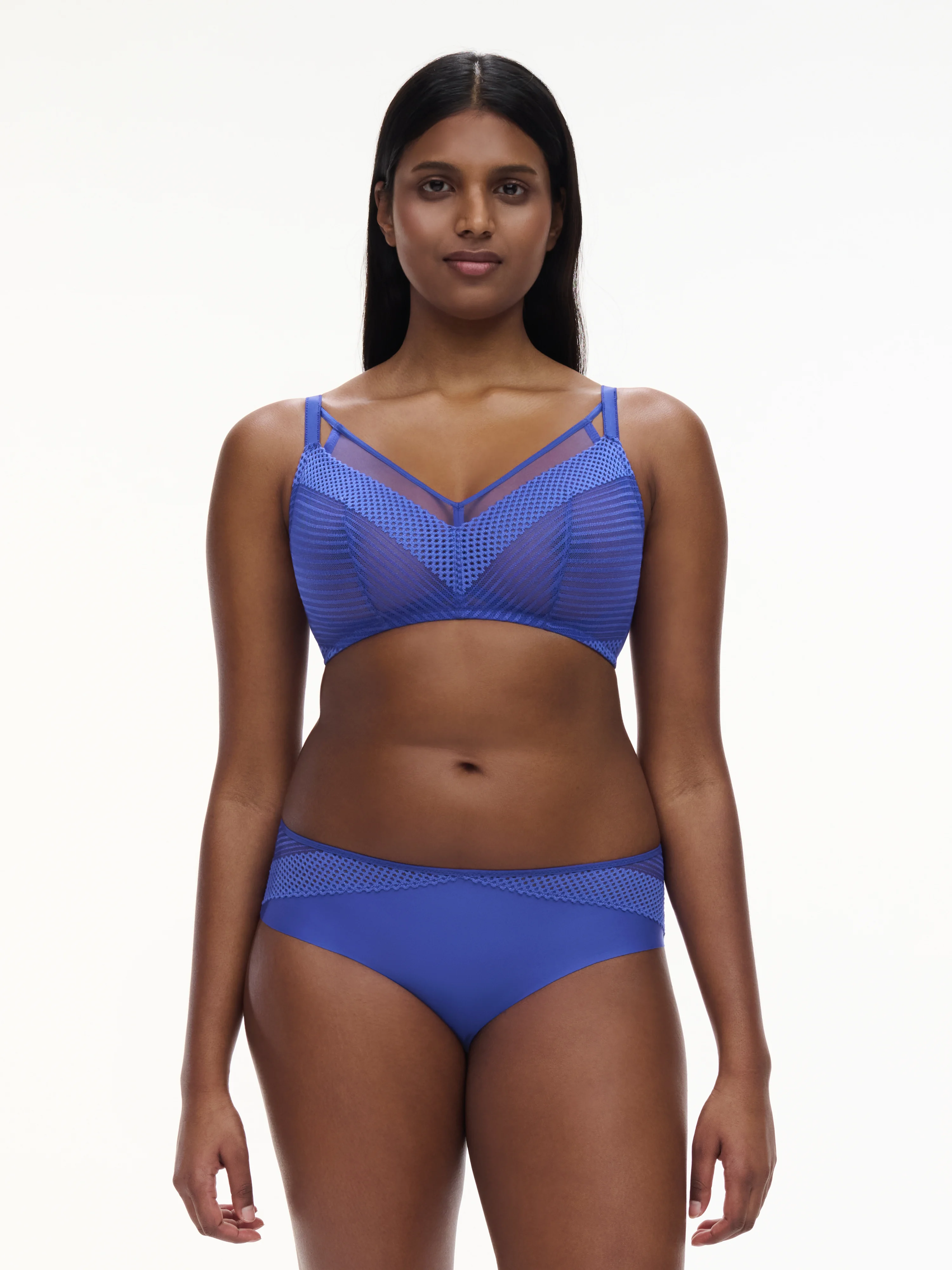 PLAY - Soutien-gorge sans armature maintien en dentelle | Bleu