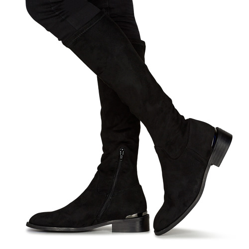 JB Martin - AMOUR - Toile suédée stretch noire