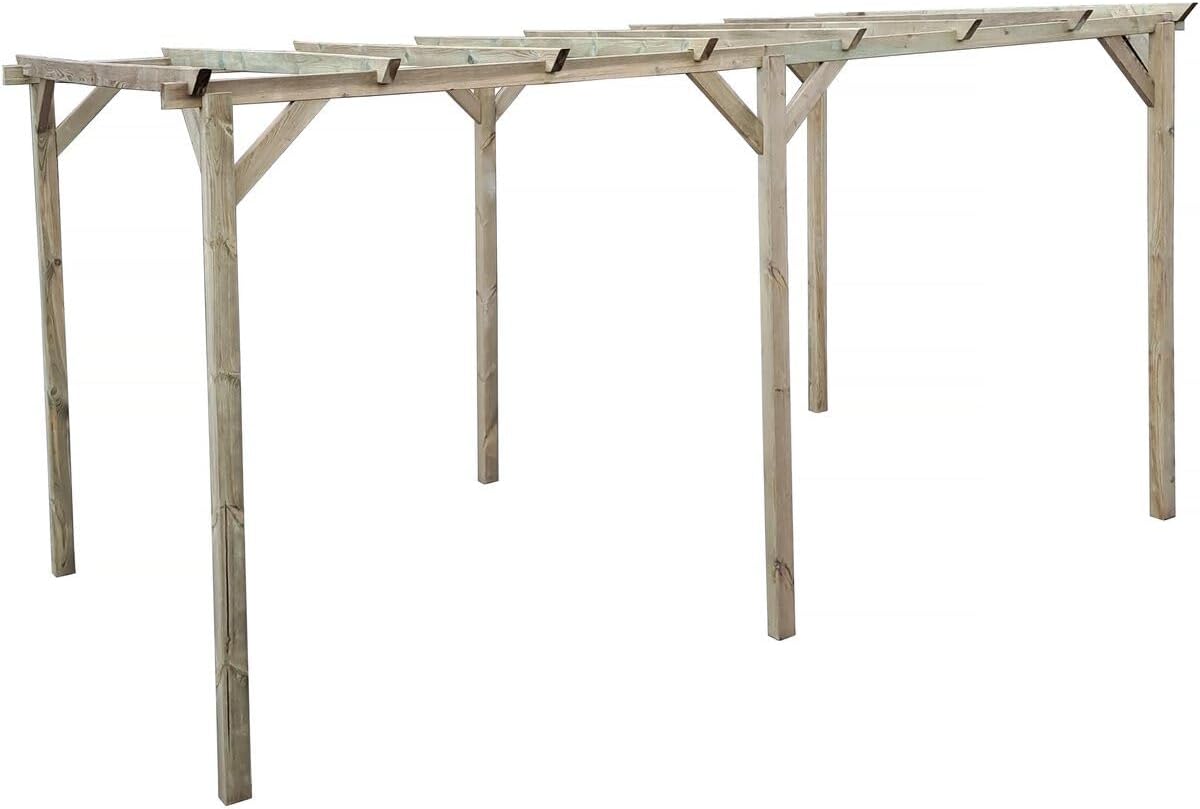Carport Sunny aus Holz 3 x 5 m