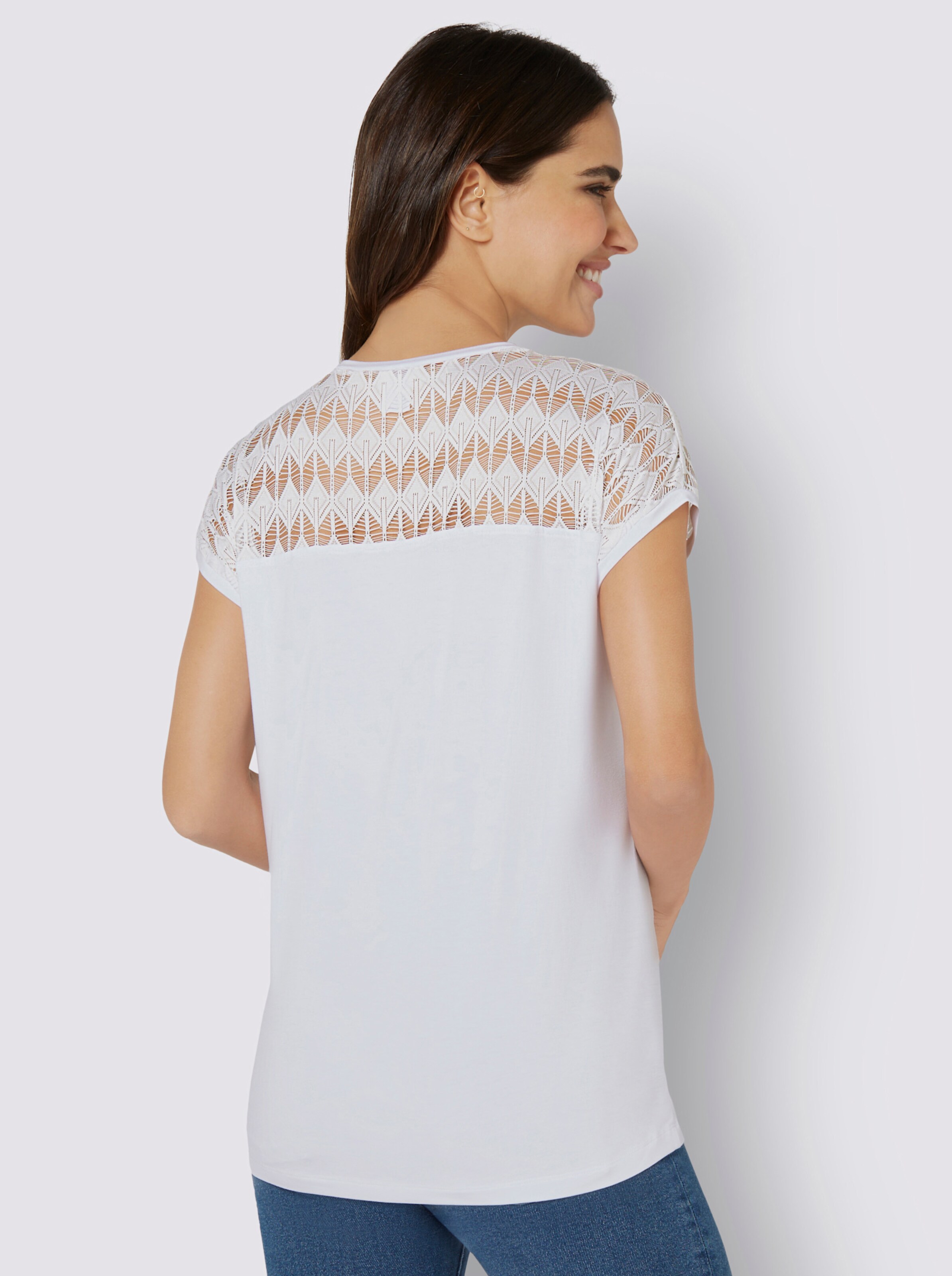 Rundhals-Shirt