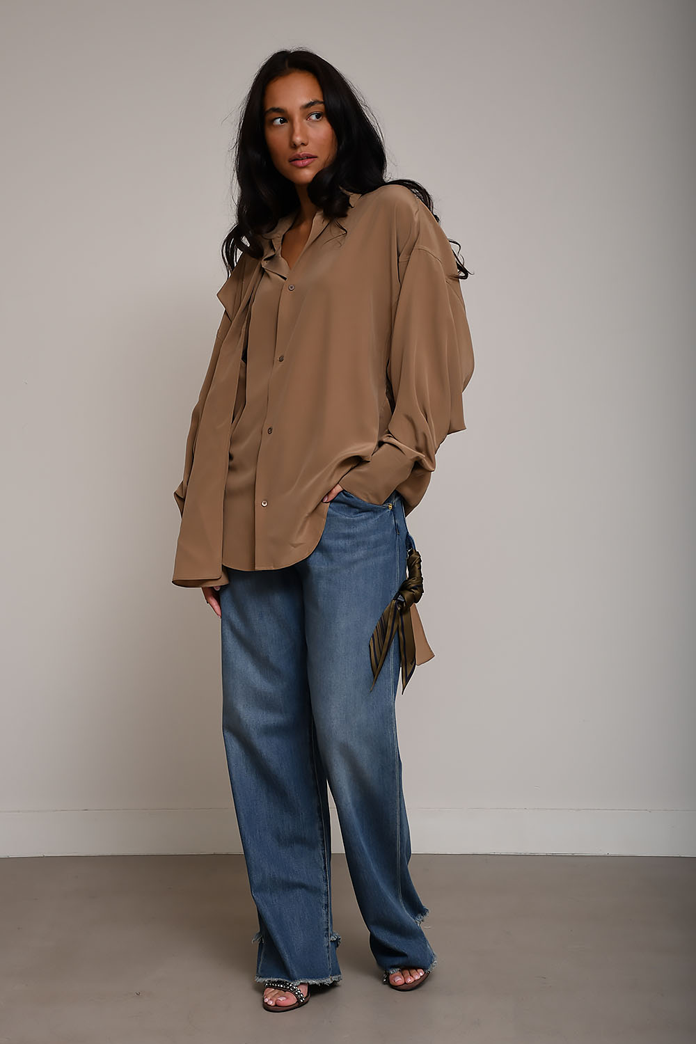 Georgia silk shirt