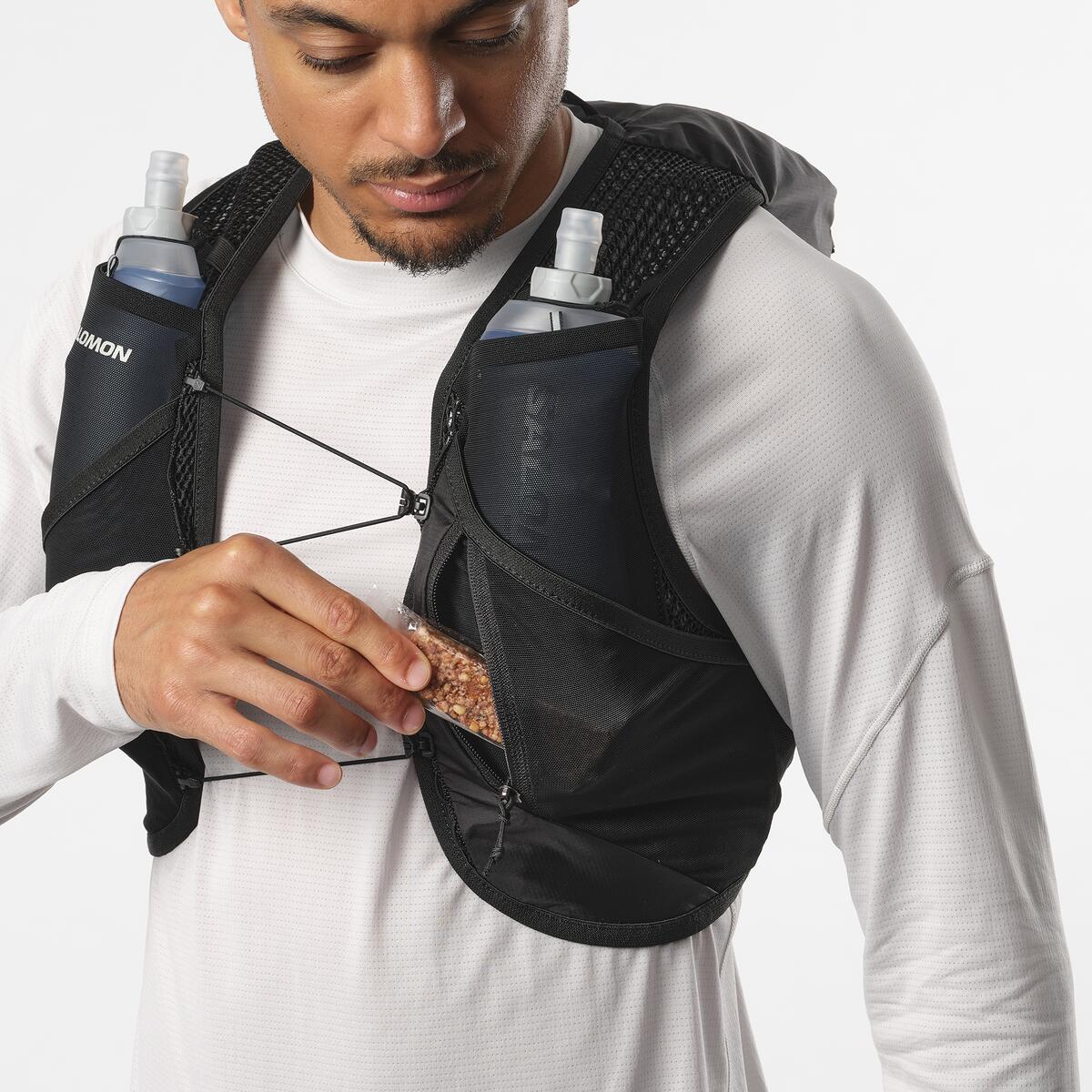Salomon Active Skin 8 Set<br>Løpevest med 2 flasker inkludert
