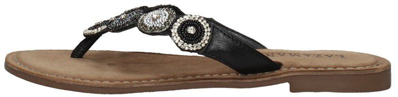 Lazamani Teenslippers zwart