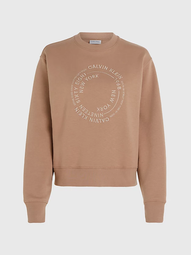 Moletom oversized com logo