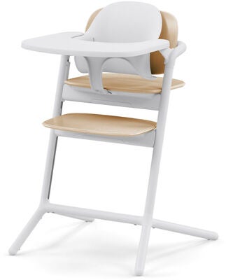 Cybex Lemo 3-in-1 Matstol Inkl. Babysett og Brett, Sand White