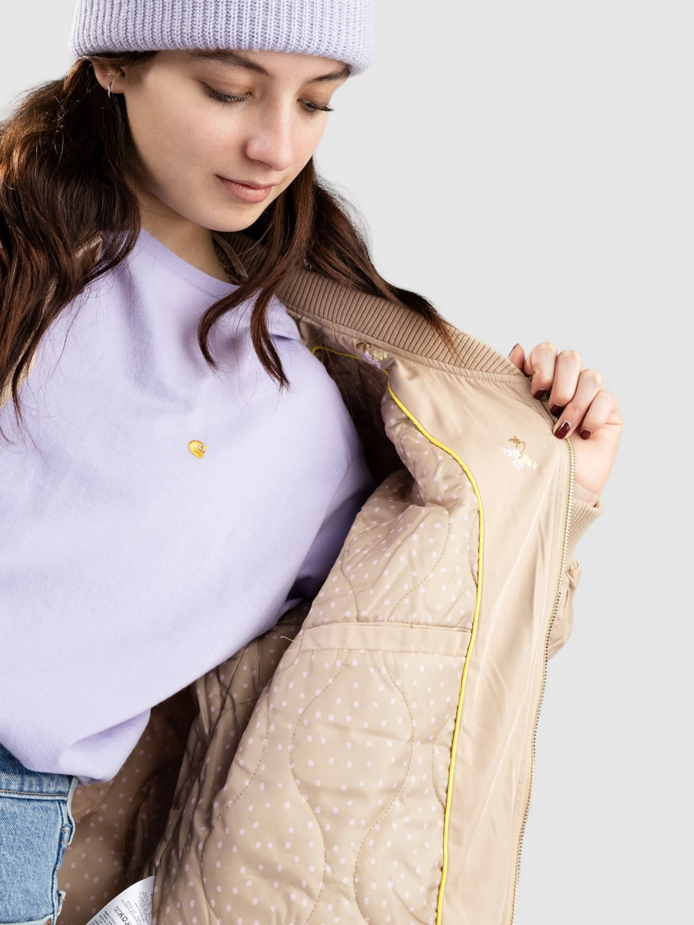 Nümph Nunova Bomber Jacket sesame