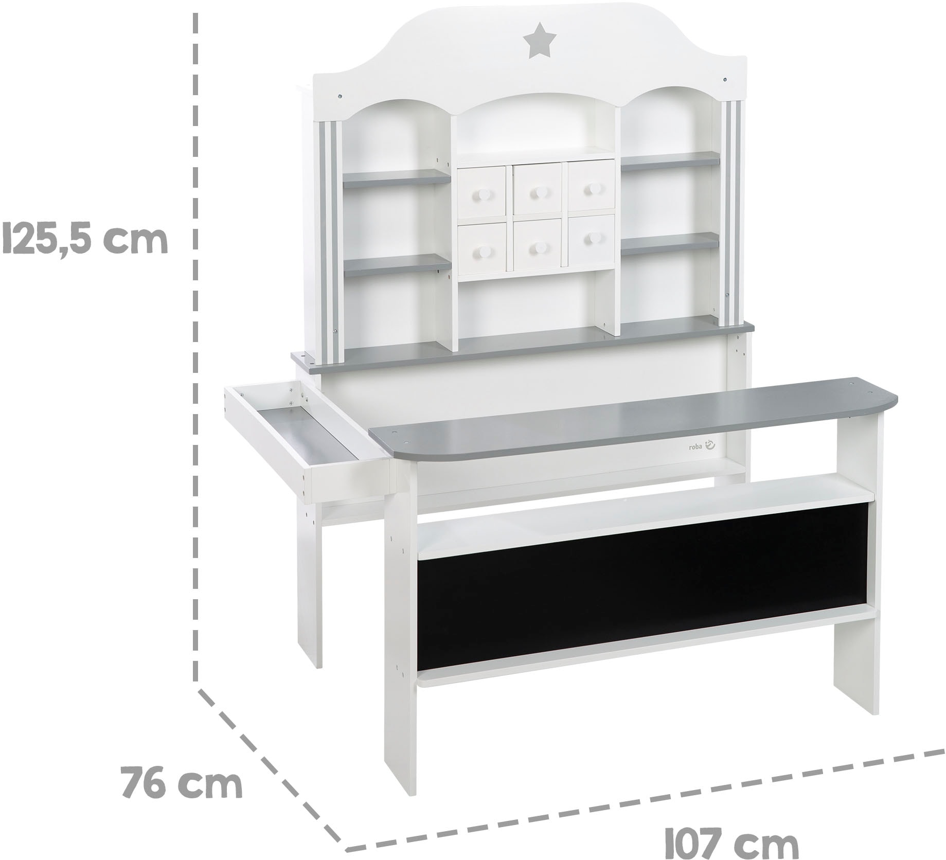 roba® Kaufladen »Candyshop, weiss«