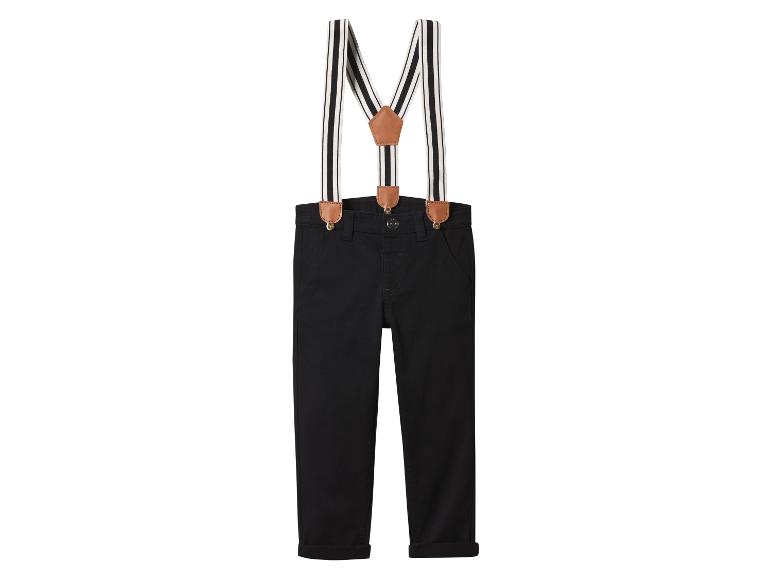 Kinder broek met bretels - Slim fit