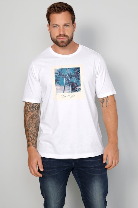 John F. Gee T-Shirt, Halbarm, Print, Rundhals, bis 72/4
