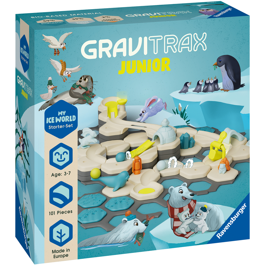 Ravensburger GraviTrax Junior Starter-Set L Ice