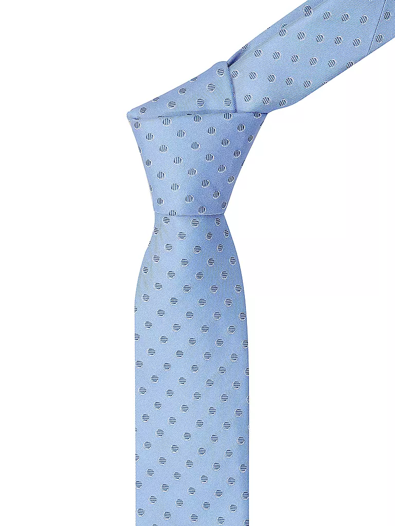 BOSS Krawatte blau