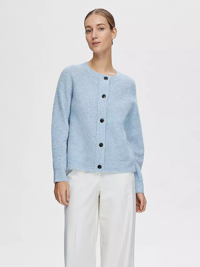 SELECTED FEMME Cardigan SLFLULU  hellblau