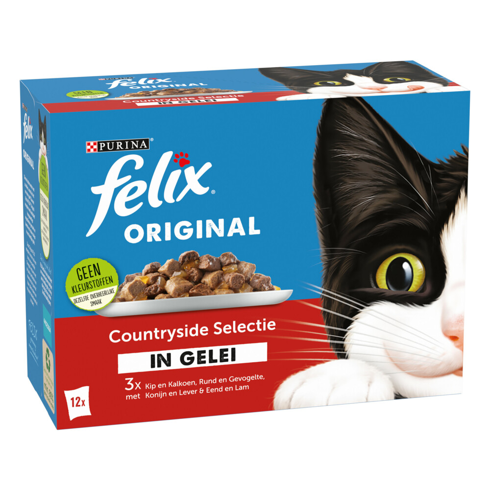 Felix Original Countryside Selectie in Gelei12 x 85 gr