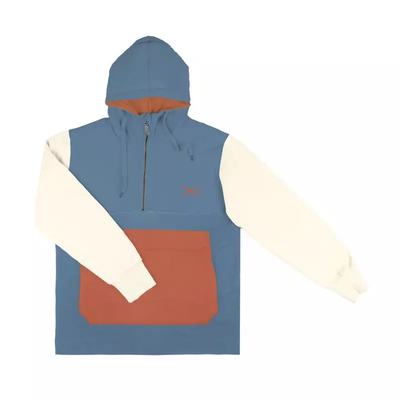 Sweatshirt SOORUZ Atoll Hood Bio Slate