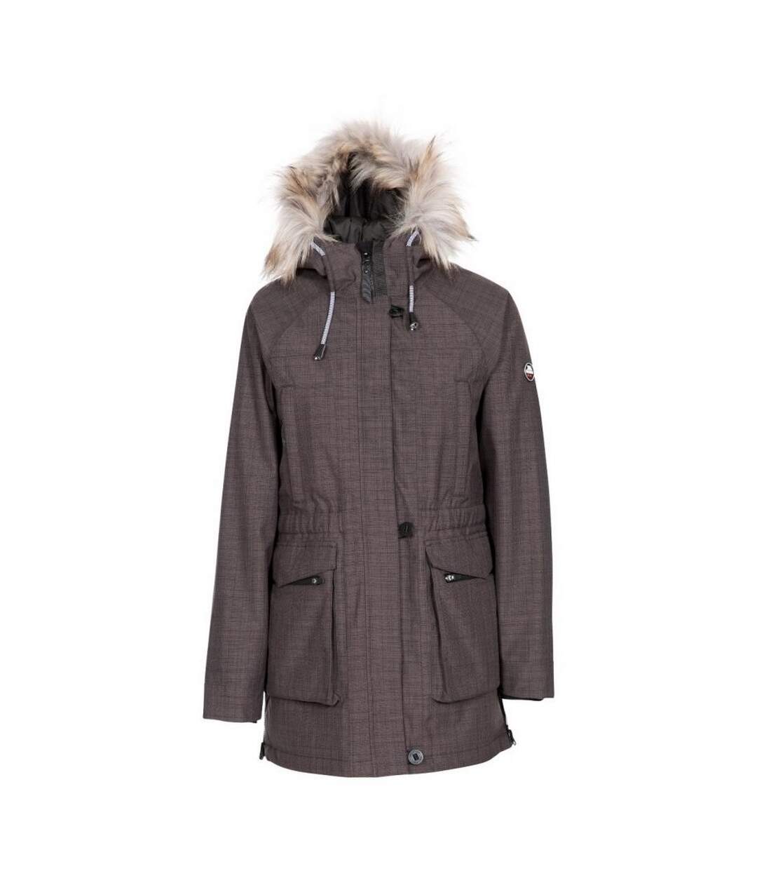 Trespass - Parka CAPTION - Femme (Gris foncé) - UTTP5228