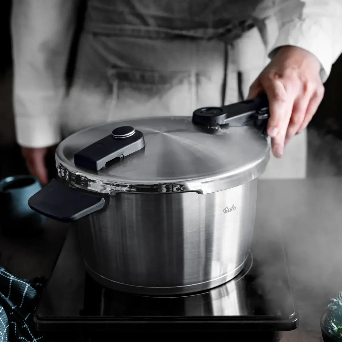 Fissler Vitaquick Premium Snelkookpan-set 3.5L & 6L met stoominzet