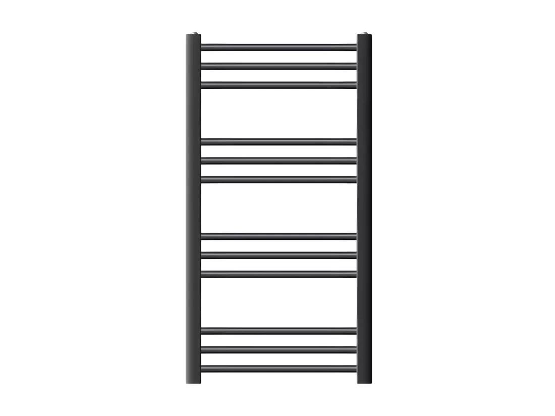 Radiateur de salle de bain Sahara raccordement latéral chauffe-serviettes Anthracite 50x80cm
