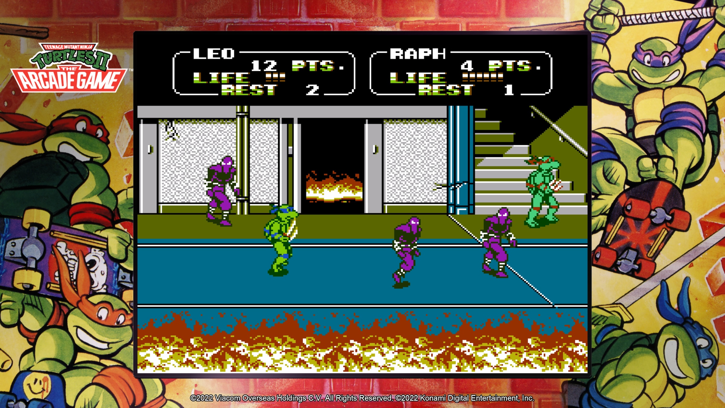Konami Spielesoftware »Teenage Mutant Ninja Turtles - The Cowabunga Collection« PlayStation 5