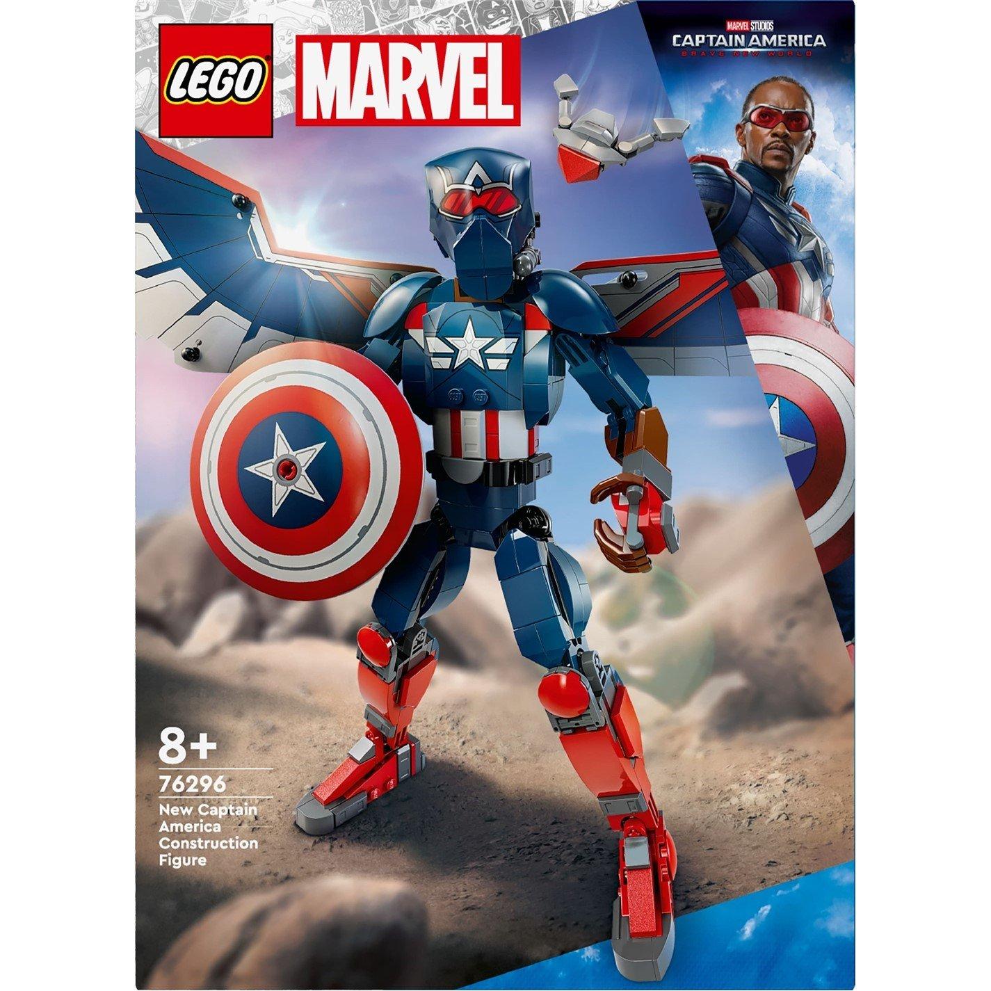 LEGO GAME LEGO Marvel 76296 New Captain America Construction Figure