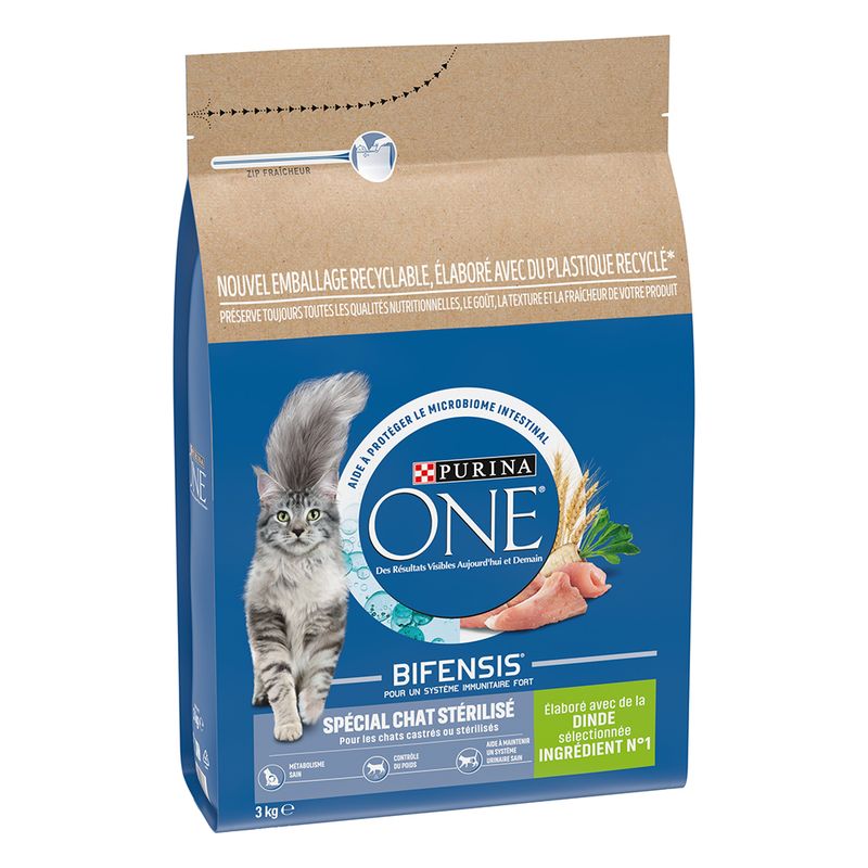Purina ONE Spécial Chat Stérilisé à la dinde