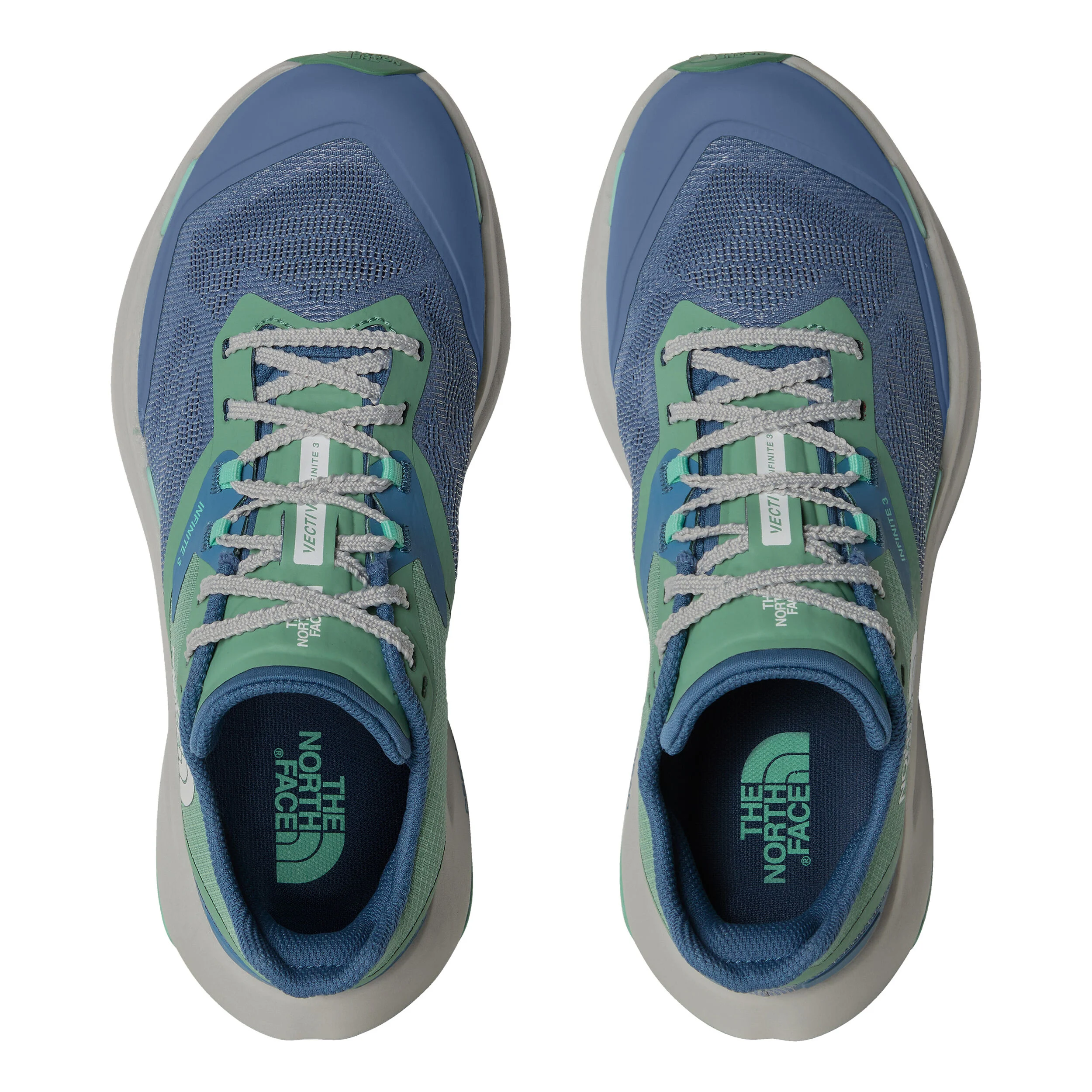 The North Face Vectiv Infinite 3 Chaussure Trail Femmes - Bleu , Vert Clair