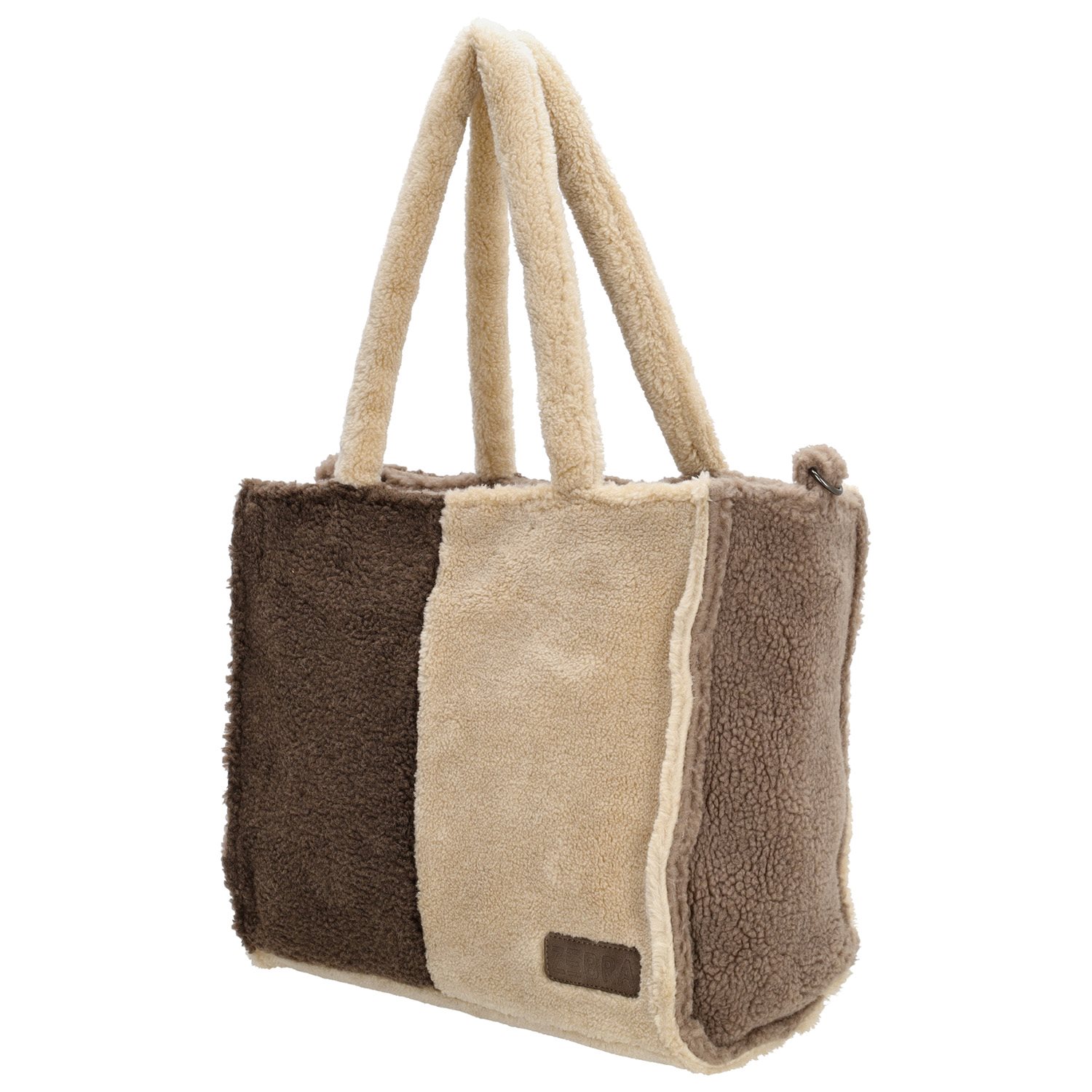 Zebra Trends Teddy Denise Shopper donkerbruin