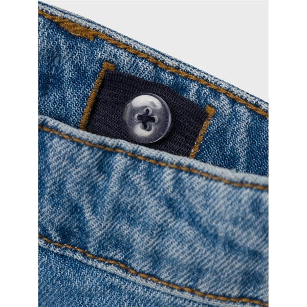 Køb Name it Medium Blue Denim Bella Denim Shorts Noos