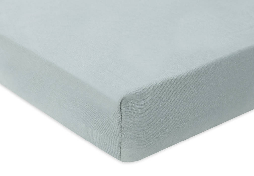 jersey wieg hoeslaken Sea Green
