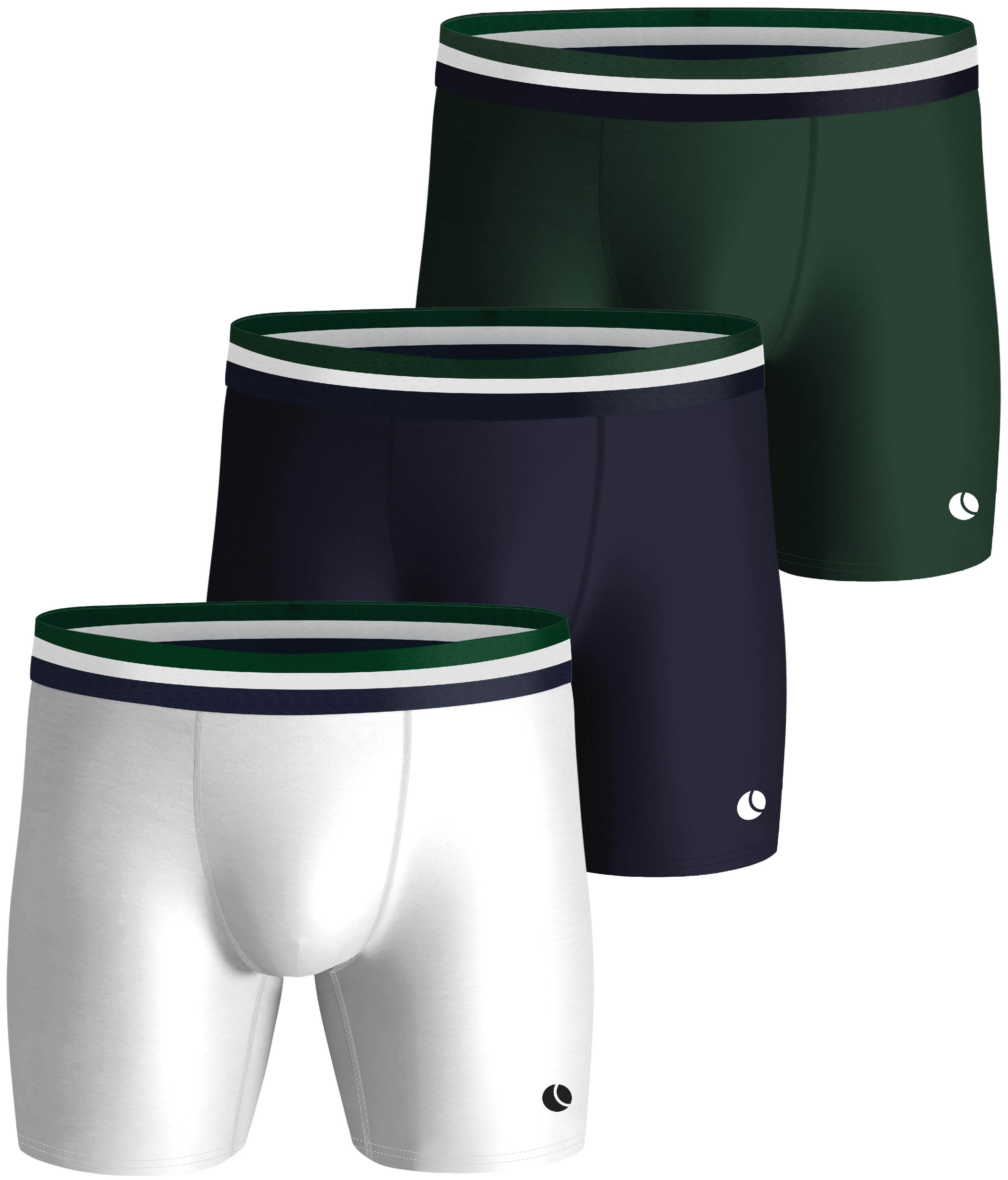 Sports Microfiber Boxers 3-Pack Herre MP002/Multipack 2