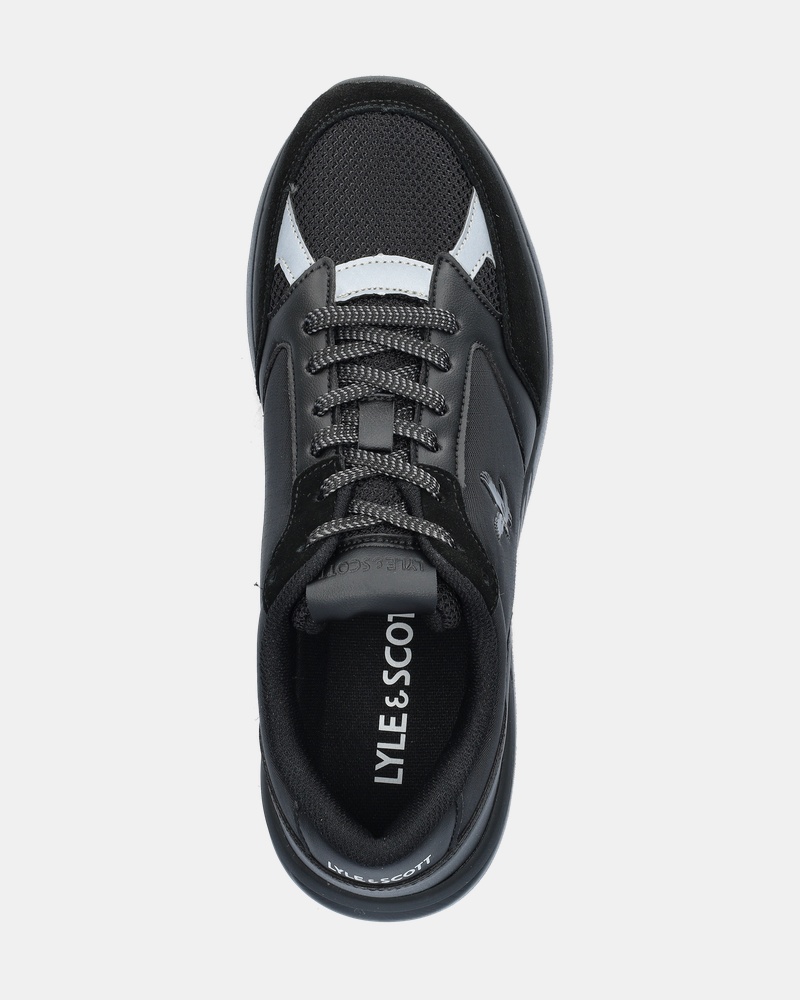 Lyle & Scott Bennachie Lage sneakers  - zwart