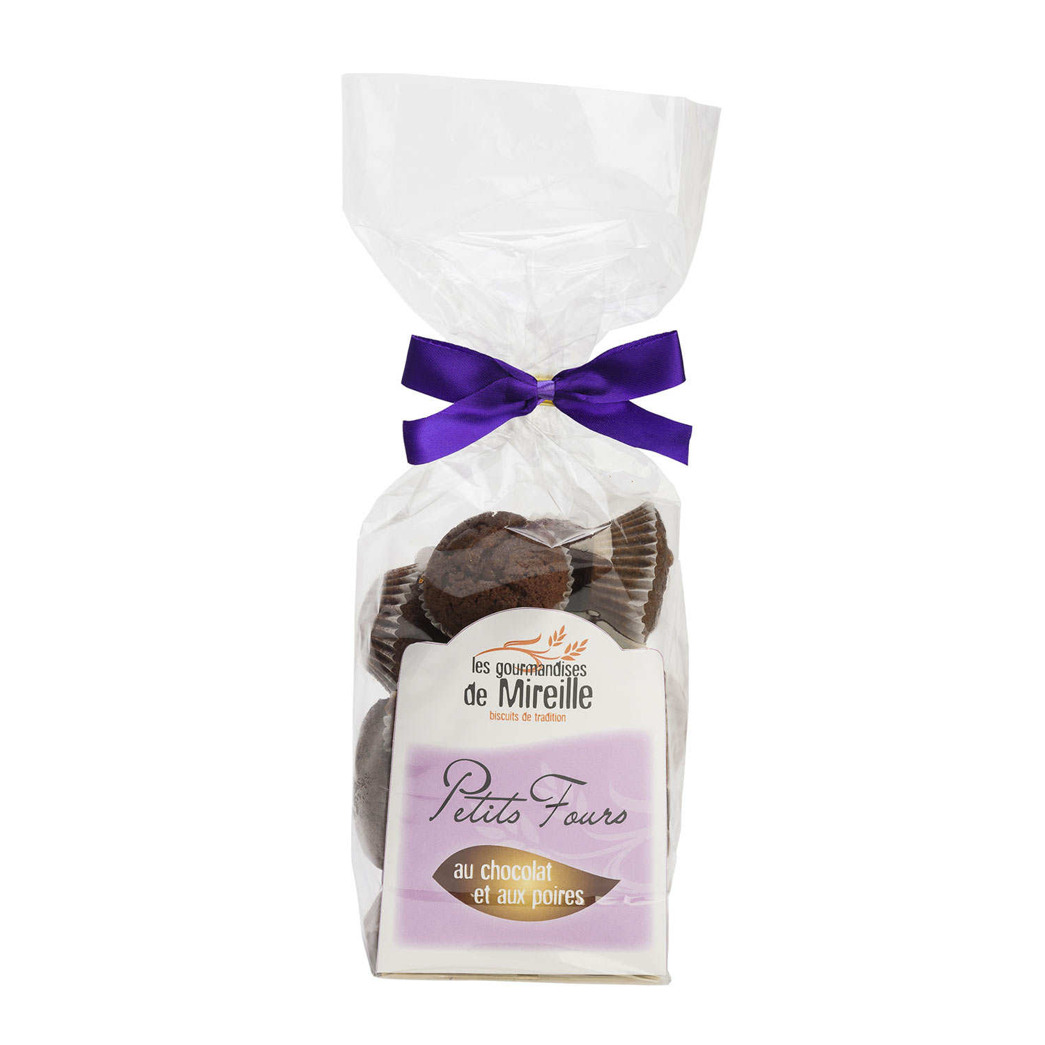 Petits fours poires chocolat