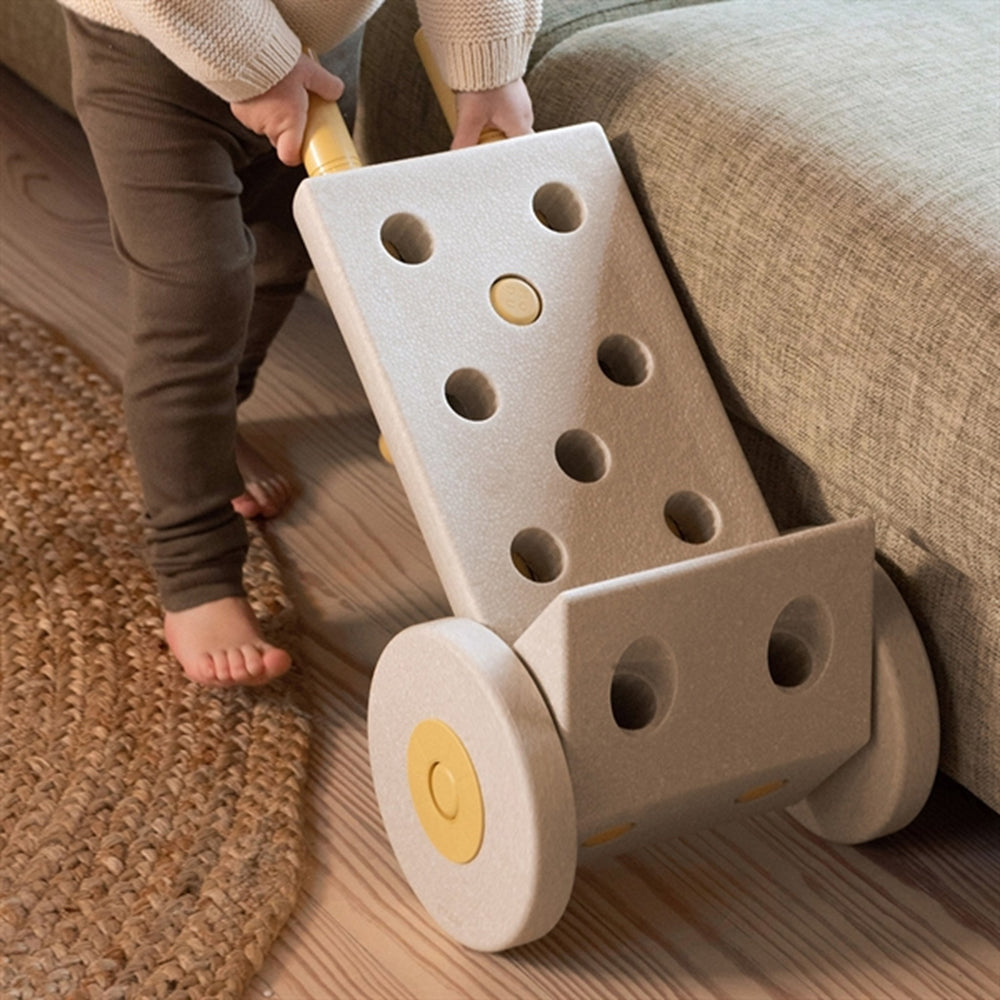 Skumhjul Sand Grey/Honey Yellow - MODU
