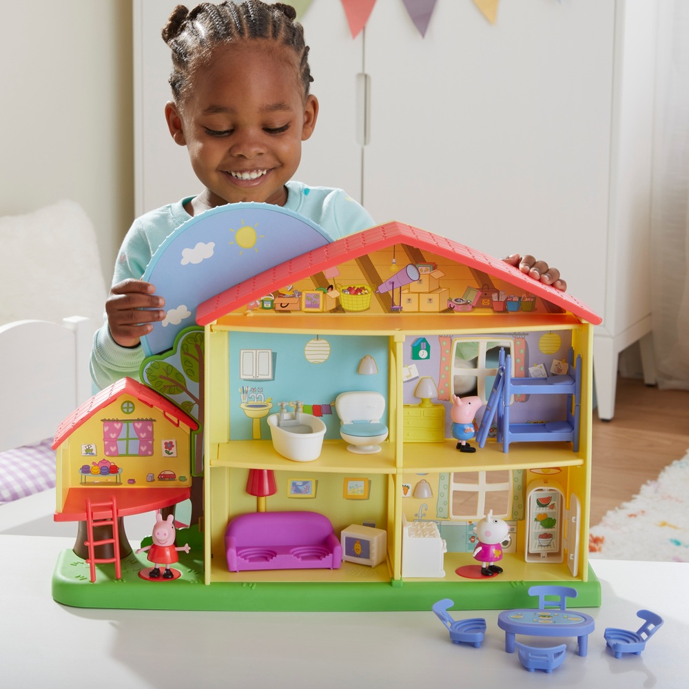 Peppa Pig Abenteuer Spielzeit bis Schlafenszeit Hausspielzeug
