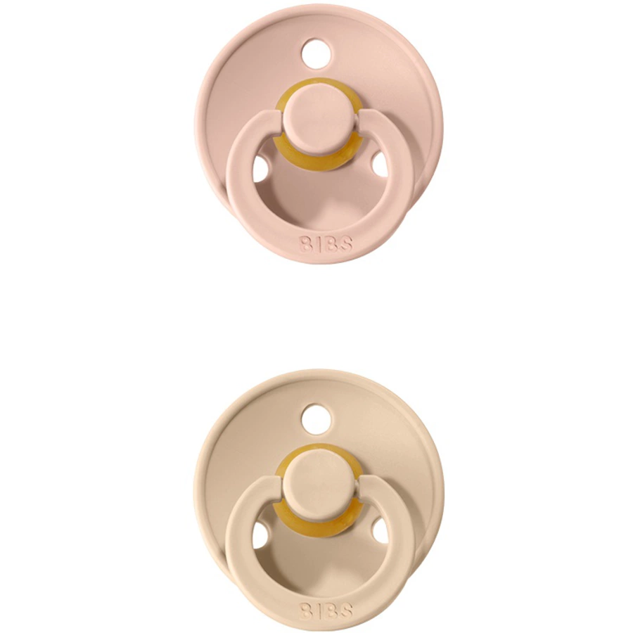 BIBS® Schnuller Colour Blush  Vanilla 0-6 Monate, 2 Stk.