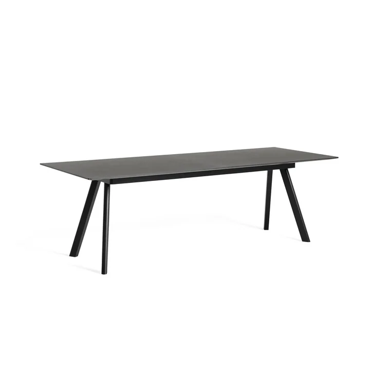 HAY - Copenhague CPH30 2.0 ausziehbarer Esstisch, 160/310 x 80 cm, Eiche schwarz gebeizt