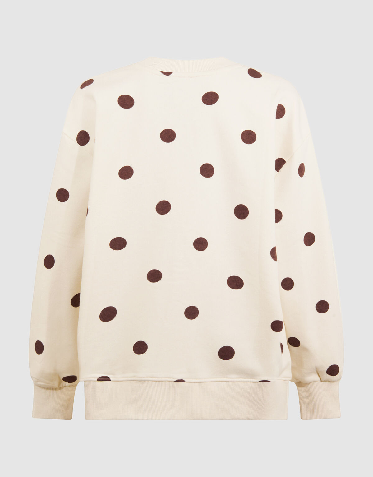 Polkadot Sweater Gebroken Wit