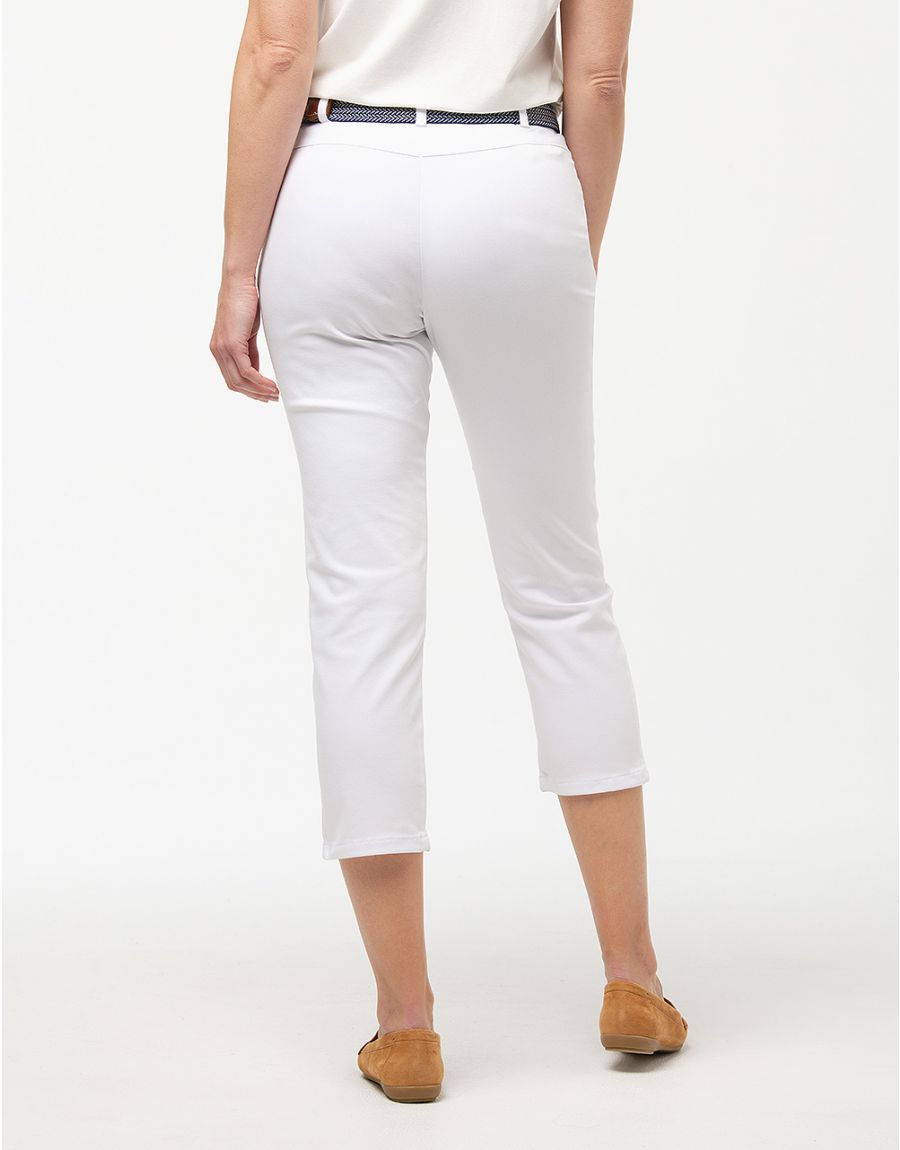 Jegging blanc stretch