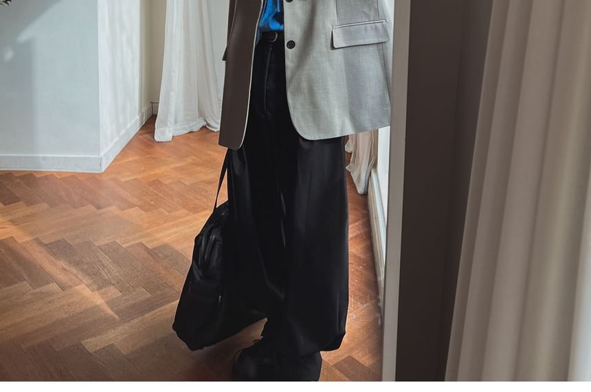 SeoulPop - Unisex effen losse blazer