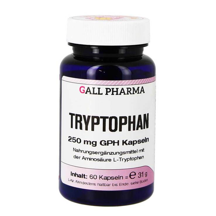 Tryptophan 250 mg GPH Kapseln, 60 St