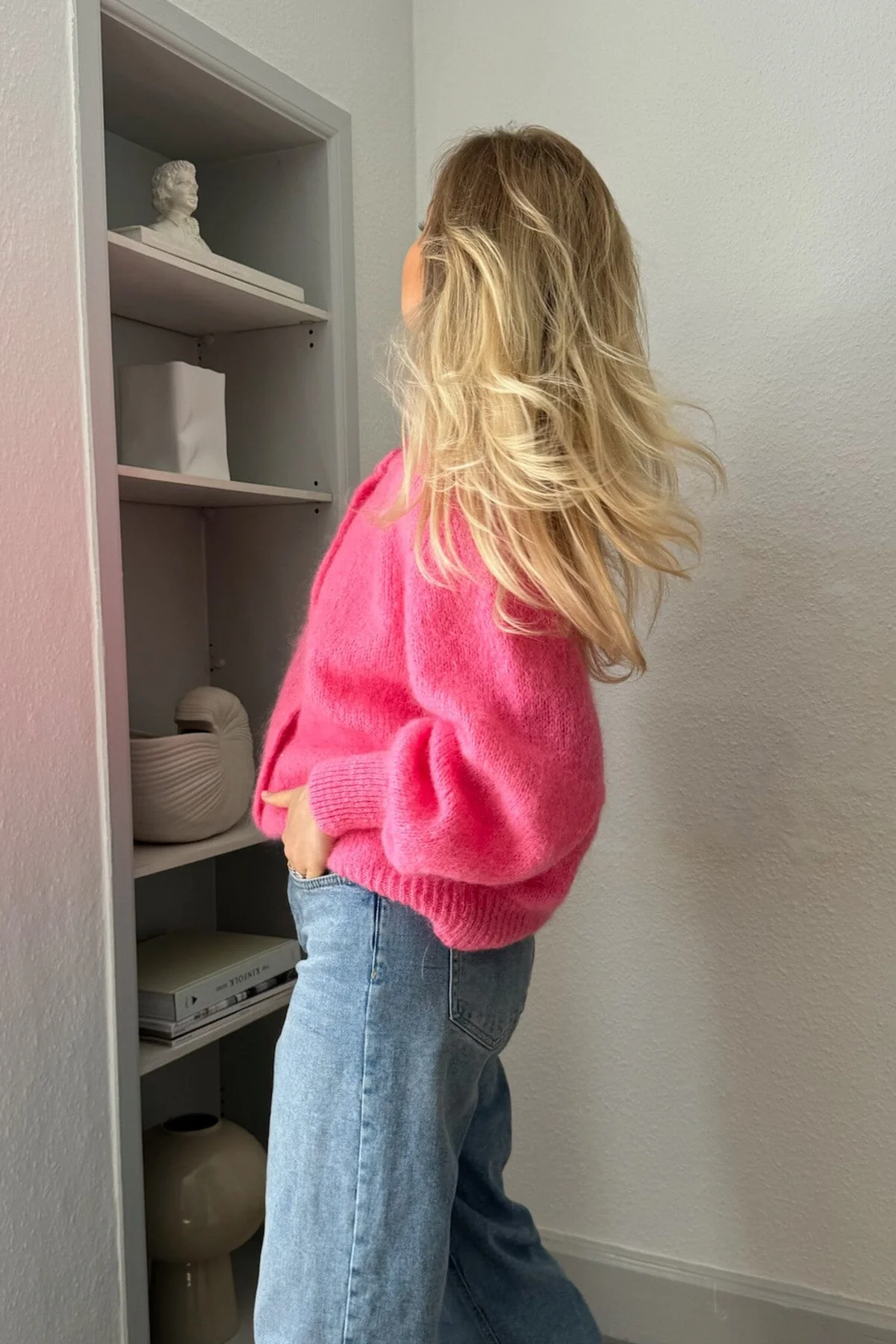 BYIC Idaic Cardigan pink pink