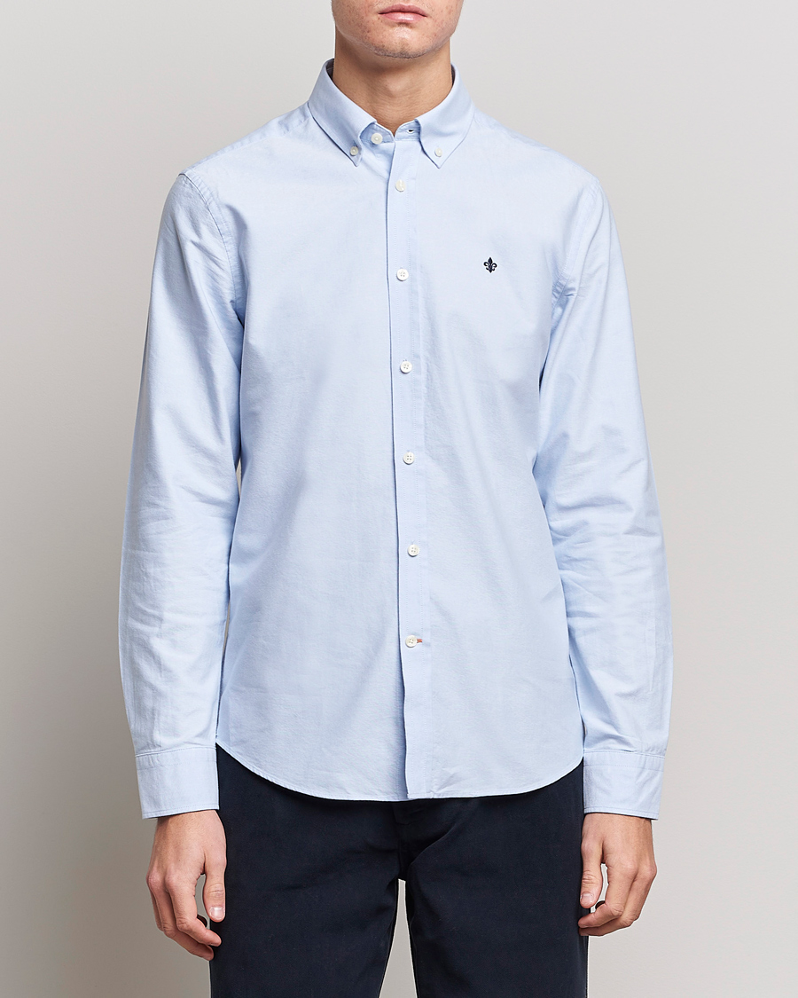 Morris Douglas Oxford Shirt Light Blue