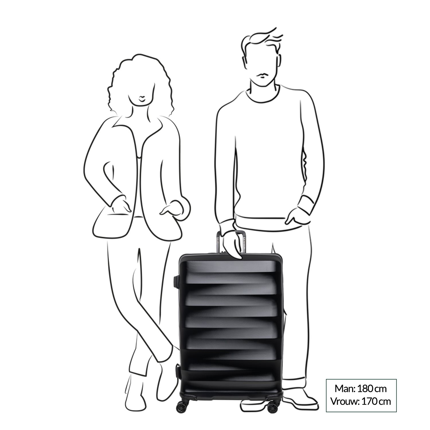 Travelbags The Base Eco L groen