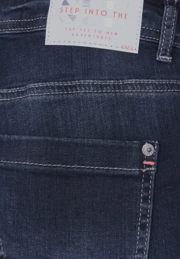 Loose Fit Jeans - Dark blue wash