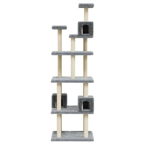 arranhador para gatos cinza vidaXL