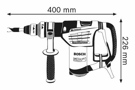Bosch GBH 4-32 DFR set Boorhamer in L-Boxx - 0611332104