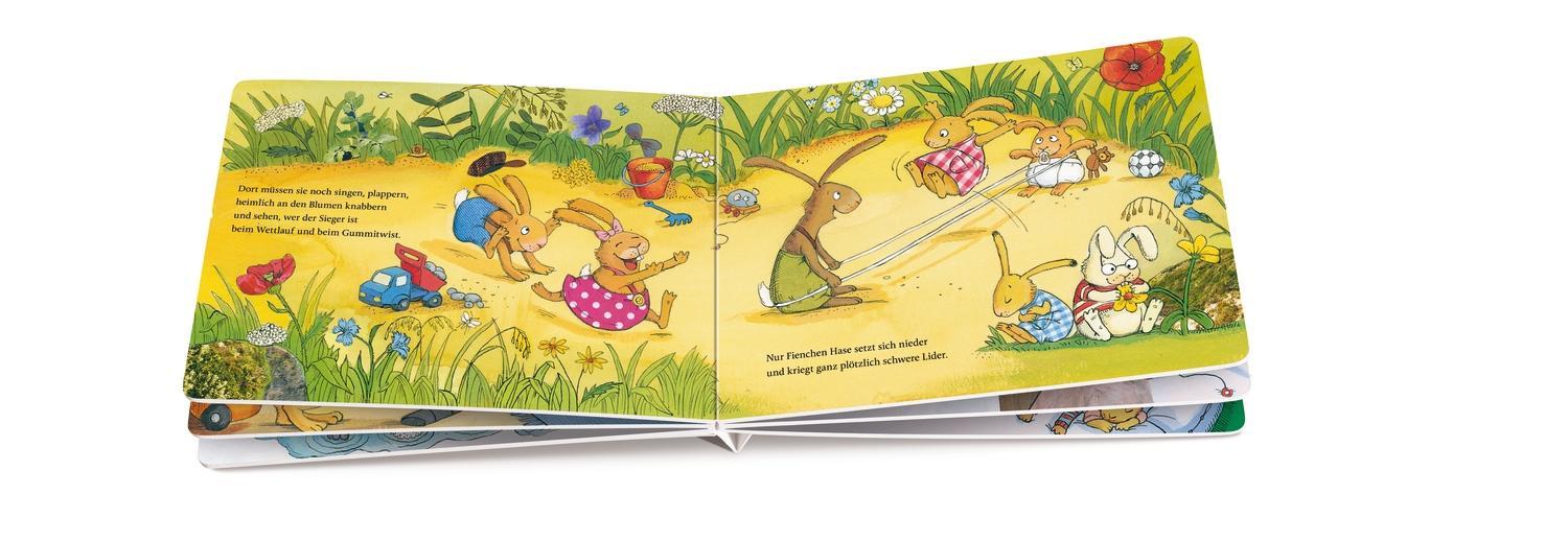 Wenn sieben müde kleine Hasen abends in ihr Bettchen rasen / Wenn sieben Hasen Bd.1