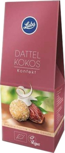Lubs Konfekt Dattel Kokos, 100 g